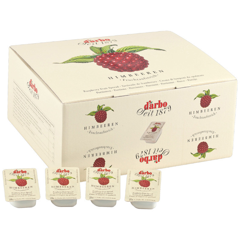 Darbo Portionen Himbeer 100 x 25 g 50% Fruchtanteil kaufen